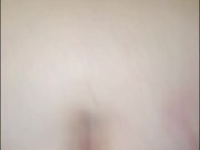 Blonde amatuer PAWG gets cumshot on big ass 💦 11/16