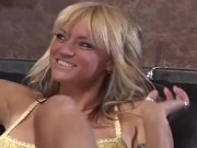 Blondes Payton Leigh and Misty Vonage enjoy lesbian sex 1/16