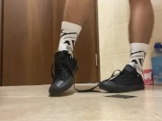 Boy Masturbate Socks Converse 4/16