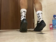 Boy Masturbate Socks Converse 5/16