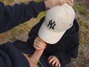 Horny young couple has intense SEX outside/ARYALEON/Exclusive Conntend in the bio💦 4/16