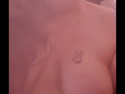 Clouds all over my tits 6/16