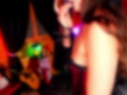 Cosplay Halloween Catrina so horny she wets herself & squirts to orgasm (TRAILER 