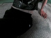 dumb slut can't undress herself 15/16