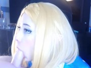 Zelda lets link use her body anyway he wants 1/16