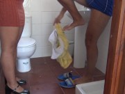 taboo stepmother tells stepson to piss in front of her and wash his dirty cock 3/16