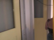 Trashy Kiwi bitch treats you to her pissing in the back yard with close-up view 2/16