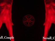 Nerull_Couple - Lady Unrull getting ready for Halloween 1/16