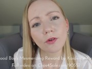Blonde Goddess gives good boy a mesmerizing JOI reward 2/16