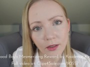 Blonde Goddess gives good boy a mesmerizing JOI reward