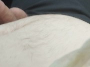 I found used condoms. Drank the cum from him and jerked off his hairy dick 11/16