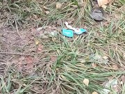 I found used condoms. Drank the cum from him and jerked off his hairy dick 2/16