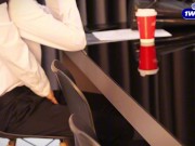 واسه پاس شدن امتحانم مجبور شدم به استاد کیر کلفتم بدم ، از دست ندی ، آخرش آبش فقط 💦💦 4/16