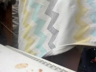 Towel show webcam solo male