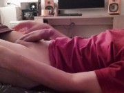 Big Cock Masturbation quickly in the morning 7/16