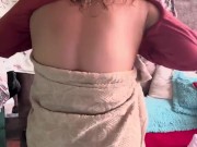 Chica rubia culona caliente probándome ropa para salir 3/16