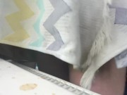 learning with towel webcam male 10/16