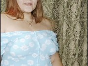 pretty in a blue dress 7/16