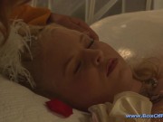 4K/ Hot Little Blonde Amber Rain Sucking And Fucking! 1/16