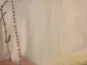 A pretty girl with big tits is waiting for you in the crib. 7/16