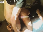 AFRICA AFRICAN COUPLE HARCORE RICH FEMALE DOGGYSTYLE BIG DICK 14/16