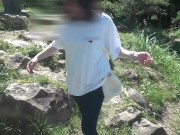 On a sunny day, continuous creampies in the mountains and the sea with a spectacular view 4/16