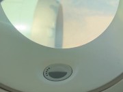 Edging Cock in Airplane Bathroom - Dane Coxx 2/16