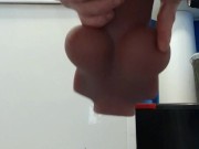 Last time ebony doll gets fucked and deep creampied 5/16