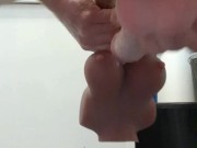 Last time ebony doll gets fucked and deep creampied 9/16