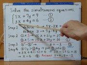 Tokyo 2024-1st [1]Q5 Solve the simultaneous equations.[JapanMath] 7/16