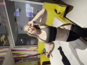 Loira gostosa saiu pra comer um lanche mas ela acabou sendo comida como prato principal no motel 9/16