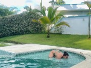 Piscina + Yoga ? Mi primera vez haciéndolo! - Danilisboa 3/16