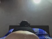 Il mio culo pieno di panna viene sfondato da un dildo di 30cm 🔥💦 12/16