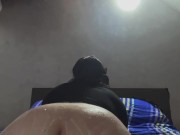 Il mio culo pieno di panna viene sfondato da un dildo di 30cm 🔥💦 5/16