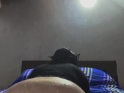 Il mio culo pieno di panna viene sfondato da un dildo di 30cm 🔥💦 7/16