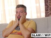 Babe fucked hard in front of her cuck 12/16