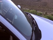 Blonde wife wants me to fuck her while exploring the desert 12/16