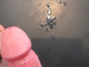 Cumshot before shower 12/16