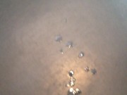 Cumshot before shower 15/16