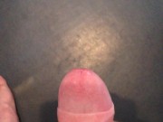 Cumshot before shower 3/16