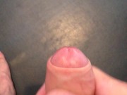 Cumshot before shower 4/16