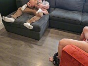 Hot wife teases husband, makes him cuck for the first time 11/16