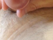 Filling my Belly Button with Cum 3/16