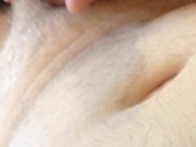 Filling my Belly Button with Cum 4/16