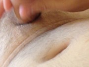 Filling my Belly Button with Cum 6/16