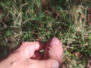 Naked hiking and pissing in the woods 2/16