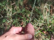 Naked hiking and pissing in the woods 5/16