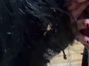 Sucking some cock at the tanning salon