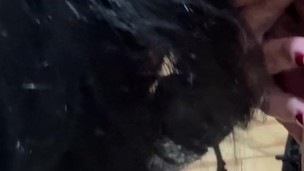 Sucking some cock at the tanning salon