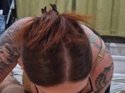 Impromptu Blowjob. Man, I Love This Woman 1/16